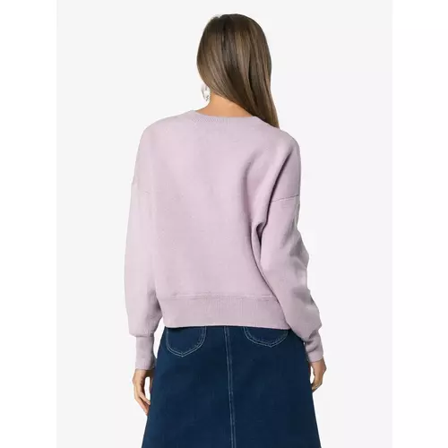 Isabel Marant toile korbin logo wool and cotton blend jumper