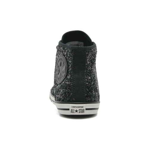CONVERSE enski evlji all star Dainty Sparkle Canvas Mid W rni