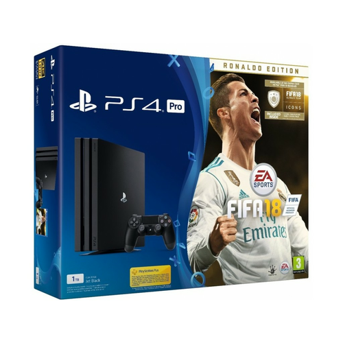 SONY PLAYSTATION 4 SLIM 1TB FIFA 18 RONALDO EDITION Jeftinije.hr