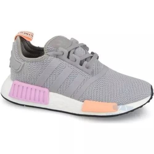 adidas gazelle silver green womens adidas NMD_R1 Strap Shoes - Women's - Cloud White / Lucid Blue