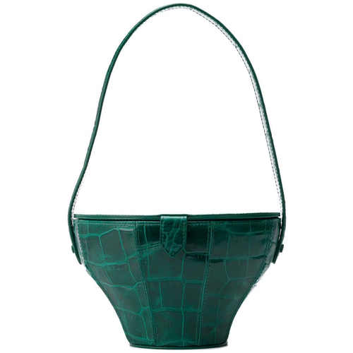 Staud Alice embossed tote bag women Green Idealno.ba