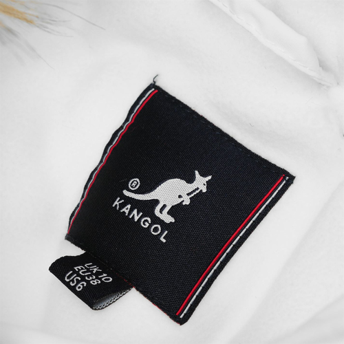 Kangol quarter zip padded jacket ladies hot sale