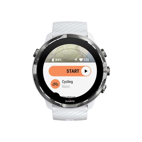 【美品！新品未使用！】SUUNTO7 WHITE BURGUNDY 7 White Burgundy