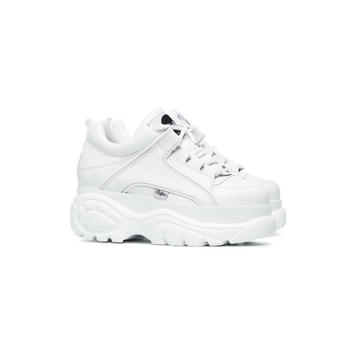 Buffalo white 60 leather platform sneakers 2025