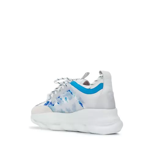 Versace Chain Reaction floral print sneakers men White Idealno.rs