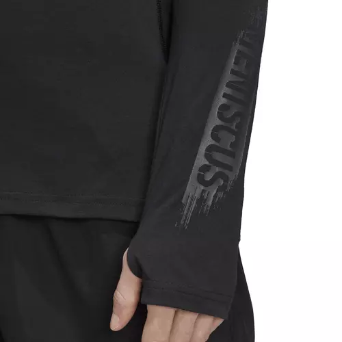 adidas FAST GFX LS TEE mu ka majica za tr anje crna FJ5000