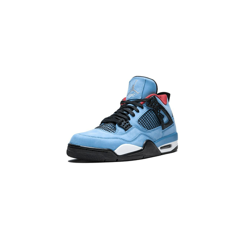 Travis scott blue jordan 4 2025