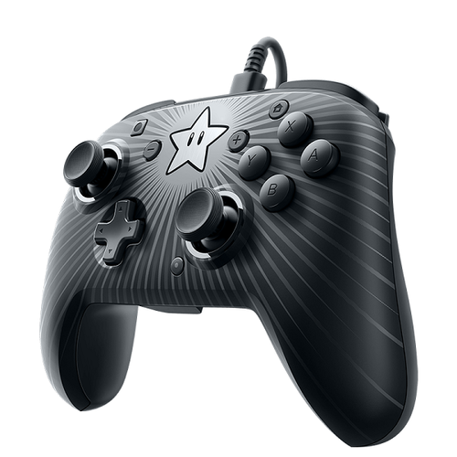 PDP Faceoff i ni Pro Controller Super Mario Edition Nintendo