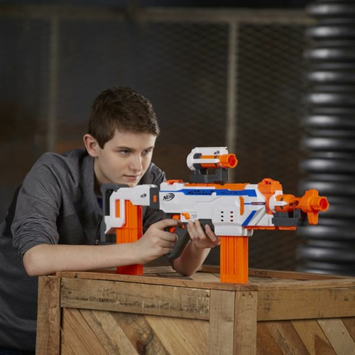 Nerf regulator outlet