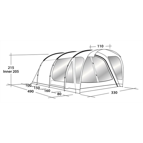 otor Outwell PREMIUM Birdland 5P Ceneje.si