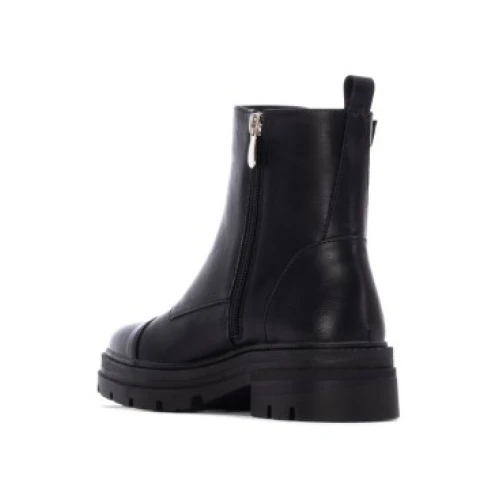 はと Xti za ženske. 13057401-NEGRO Škornji 130574 black (37
