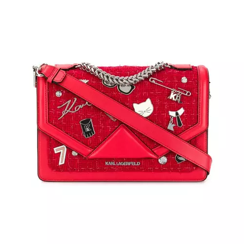 Karl lagerfeld klassik pins shoulder bag sale