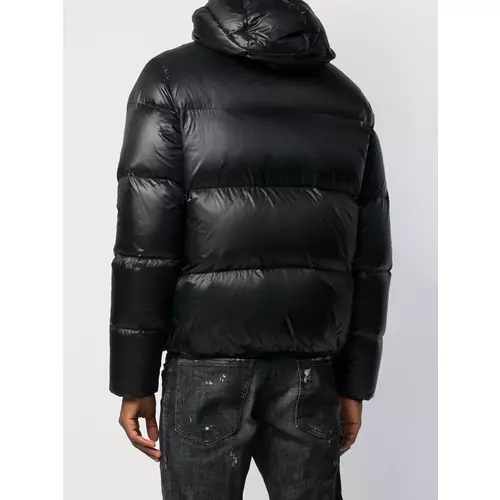 Dsquared2 leaf print padded jacket men Black Ceneje.si