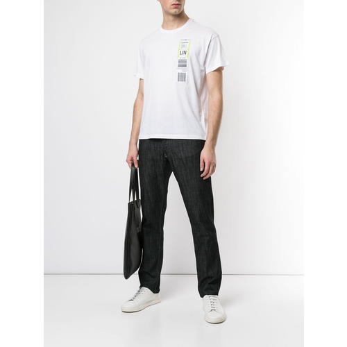 Emporio Armani Boarding Ticket T shirt men White Ceneje.si