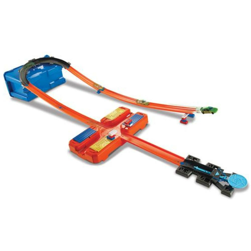 Track builder top stunt box