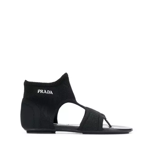 Prada sock sandals women Black Idealno.ba