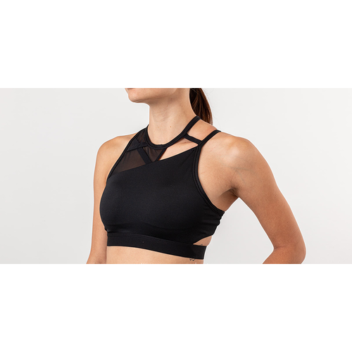Nike NIKE SWOOSH REBEL SLASH BRA enski portni nedr ek rna BV3560 Ceneje.si