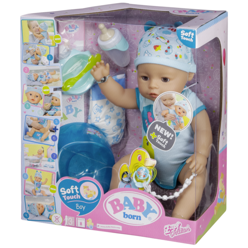 Baby born top soft touch doll