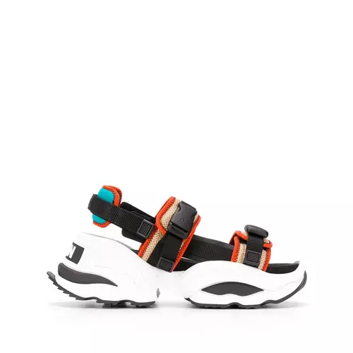 Dsquared2 bionic sport giant sandals men Black Idealno.ba