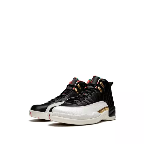 Jordan Air Jordan 12 Retro CNY men Black True Red Sail Noir