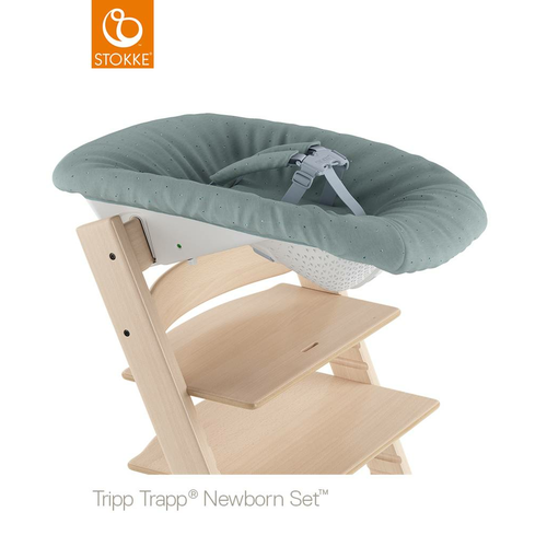 Stokke tripp trapp newborn set jade confetti clearance