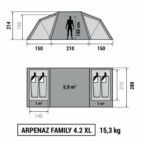 Arpenaz 4.2 xl new arrivals