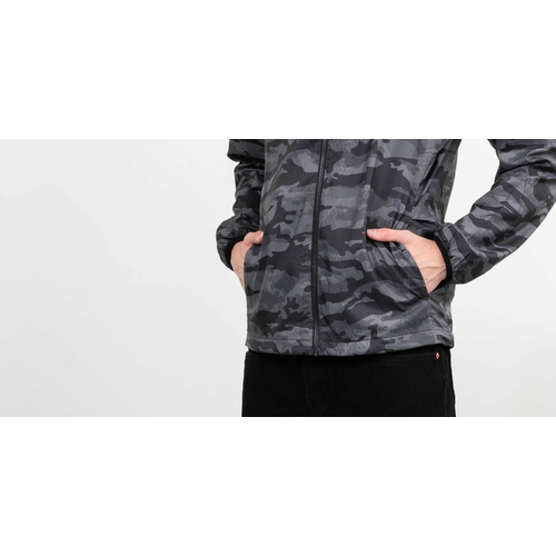 Enhance graphic wind warm jacket 8.7 top
