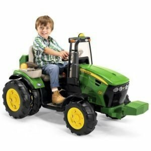 Peg perego john deere store tractor 12v