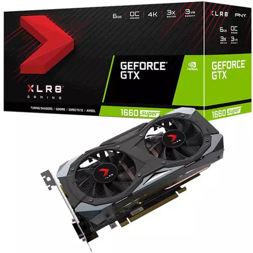 VGA PNY Nvidia GTX 1660 Super XLR8 OC 6GB GTX 1660 SUPER 6GB