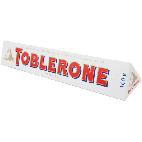 White toblerone best sale