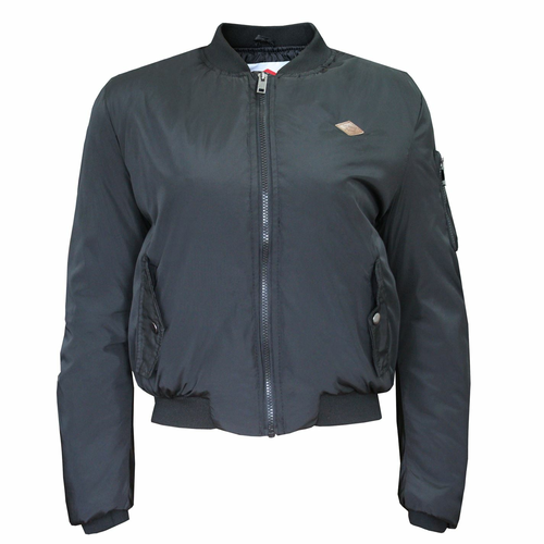 Jakna Lee Cooper Bomber Jacket Ladies Crna Jeftinije.hr