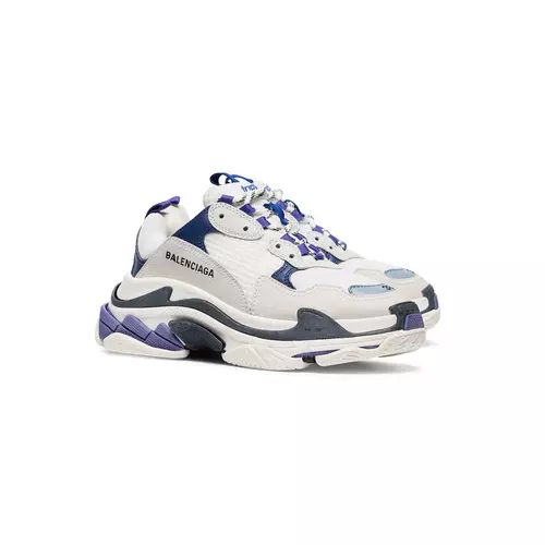 Triple white store balenciaga