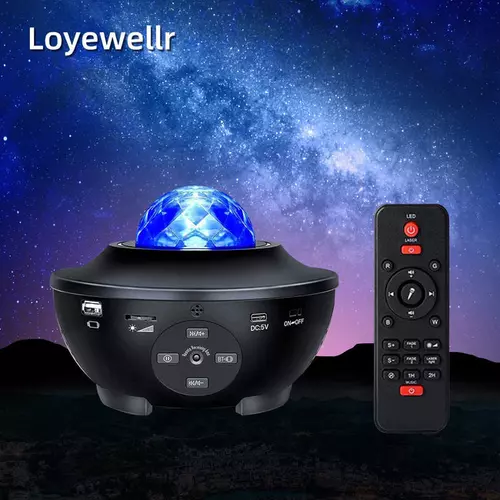 LED Nočni Projektor vesolja in zvezd + zvočnik 