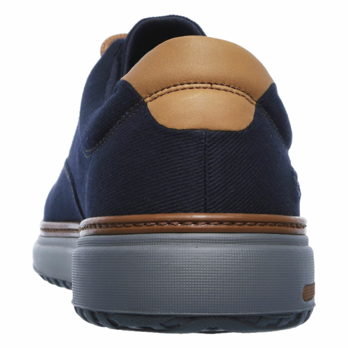 Platnene tenisice Skechers Folt Verome Trainers Mens Plava