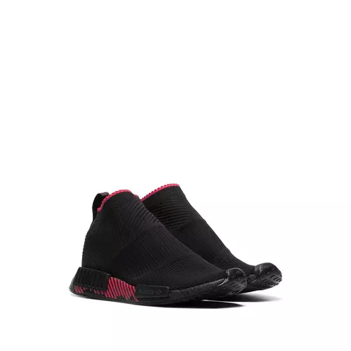 Adidas black nmd online cs1 knitted low-top sneakers