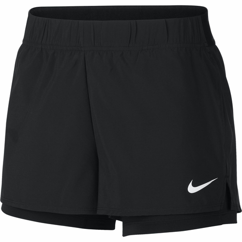 Nike W NKCT FLEX SHORT enske kratke hla e za tenis crna
