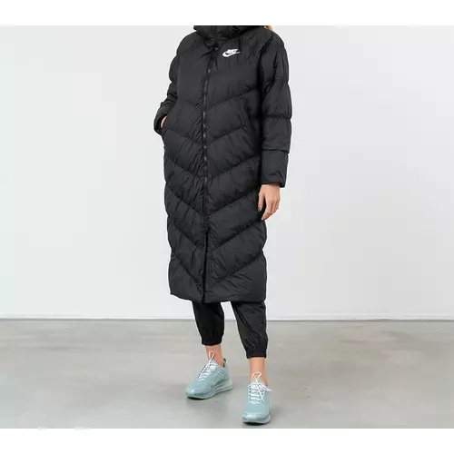 Nike W NSW DWN FILL PARKA LONG STMT enska jakna crna BV2881