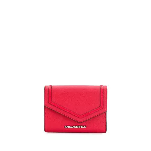 Karl Lagerfeld rocky saffiano fold wallet women Red Ceneje.si