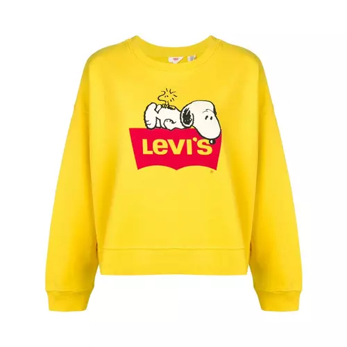 Levi s Snoopy sweatshirt women Yellow Idealno.rs