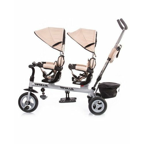 Triciclo best sale gemelar chipolino