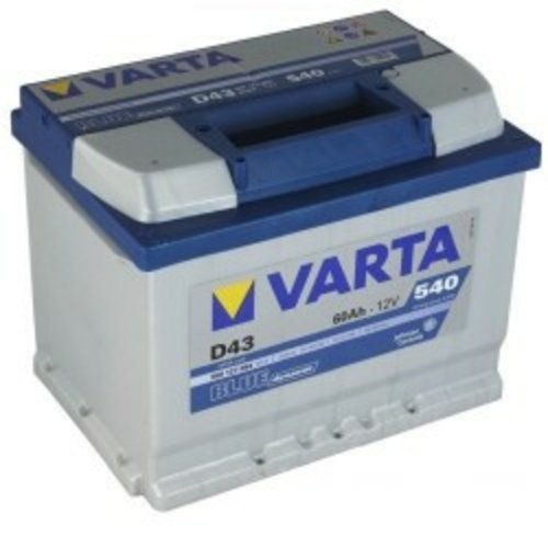 VARTA akumulator 12V- 60AH +L / D43 BLUE DYNAMIC 