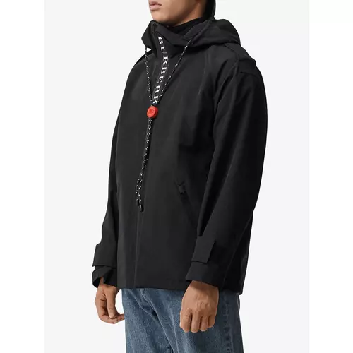 Burberry bungee cord deals detail hooded parka