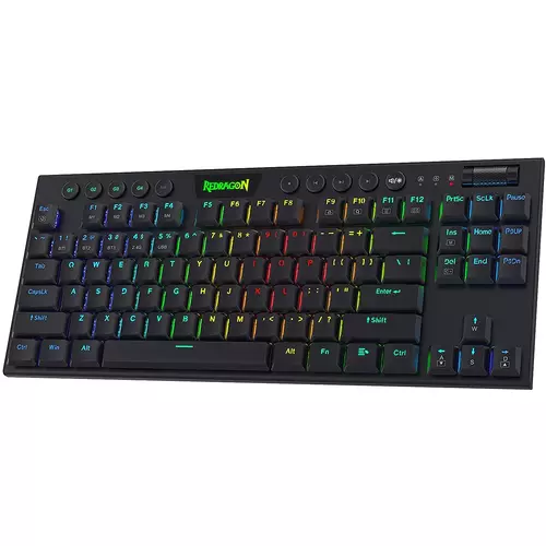 Redragon horus tkl k621 rgb wireless/wired/bt mechanical, red switch tipkovnica - komponentko