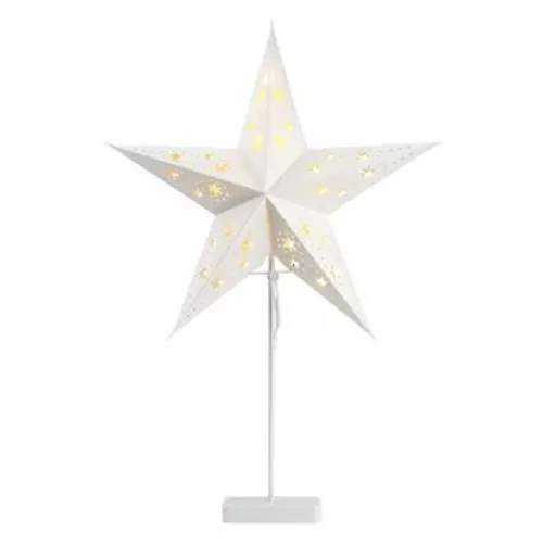JYSK Zvezda GULDTOP 45xD19xV66cm bela Idealno.rs