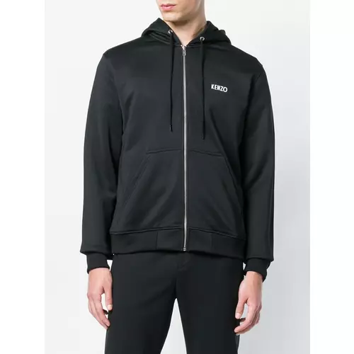 Kenzo dragon embroidery on sale zip front hoodie