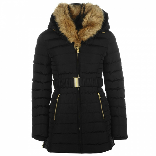 Jakna Golddigga Belted Bubble Jacket Ladies Jeftinije.hr