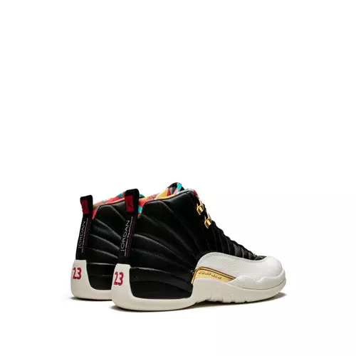 Jordan 12 black true red sail best sale