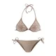 JETTE Bikini temno bež