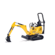 BRUDER MINI 62003 JCB MIKROBAGGER 8010 CTS (04630278)