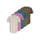 Jack & Jones Premium Majica JPRBLABRODY TEE SS CREW NECK 5-PACK KA bež / encijan / čokolada / oliva / eozin